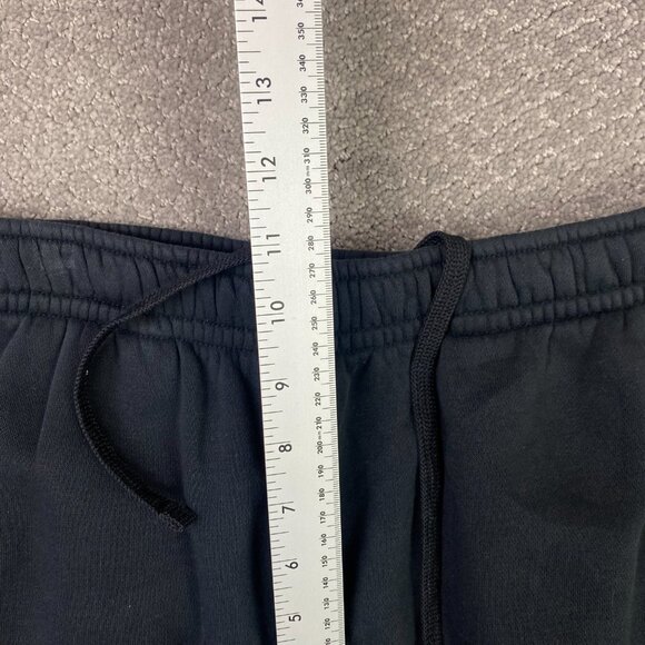 Nike Sportswear Club Fleece Sweatpants Joggers Men's Large Black Gym CJ1616 -010 - Picture 10 of 13